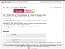 Tablet Screenshot of boucher.info
